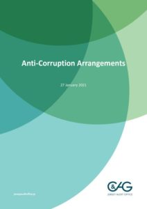 Anti-Corruption Arrangements - report - 27.01.2021