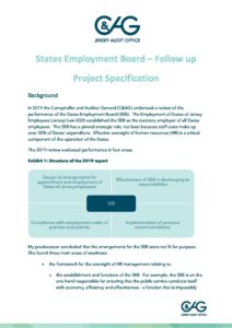 Project Specification - States Employment Board Follow up
