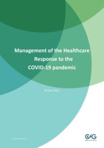 Management of the Healthcare Response to the COVID-19 pandemic - report