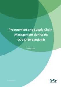 Procurement and Supply Chain Management during the COVID-19 pandemic - report