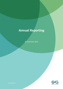 Annual Reporting - Report