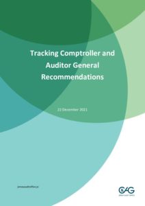 Report - Tracking C&AG Recommendations - 22.12.2021