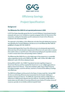 Project Specification - Efficiency Savings