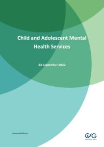 Report - Child and Adolescent Mental Health Services