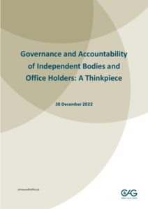 Report - Thinkpiece re Independent Bodies & Office Holders