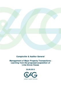 C&AG - Management of Major Property Transactions - 25.09.2013