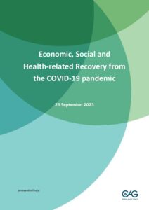 Economic, Social and Health-related Recovery from the COVID-19 pandemic