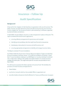 Audit Specification - Insurance Follow Up