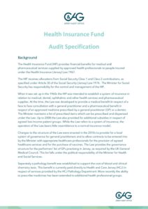 Health Insurance Fund Audit Specification
